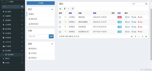 基于ssm springboot mysql bootstrap的oa在線(xiàn)辦公自動(dòng)化管理系統(tǒng)