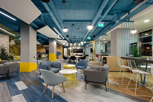 時(shí)尚辦公網(wǎng) 辦公設(shè)計(jì) 設(shè)計(jì)欣賞 靈動(dòng)多變 塞爾維亞tech l05開(kāi)發(fā)部門(mén)辦公室創(chuàng)新設(shè)計(jì)欣賞